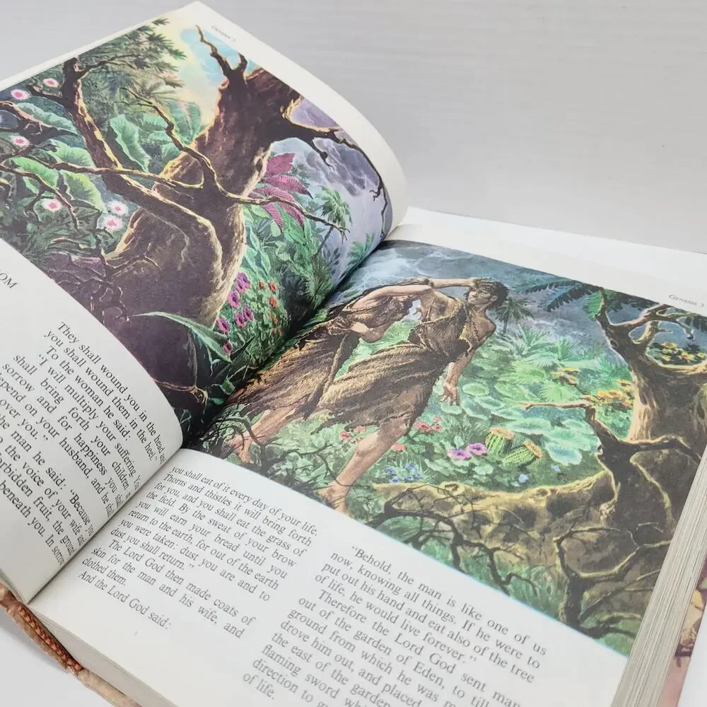 The Children's Bible Golden Press Illustrated 1965 Hard Cover